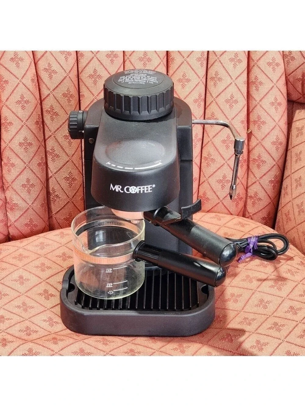 Mr. Coffee Cappuccino Espresso Maker w/ Frother ECM10